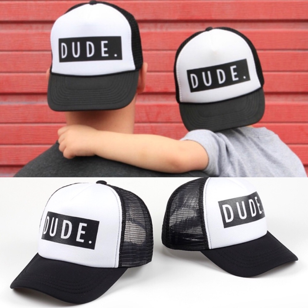 Daddy and Me DUDE Tucker hat